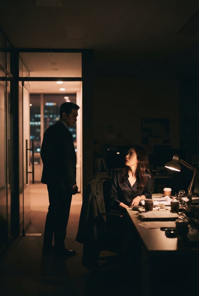 Her Colleague at Work