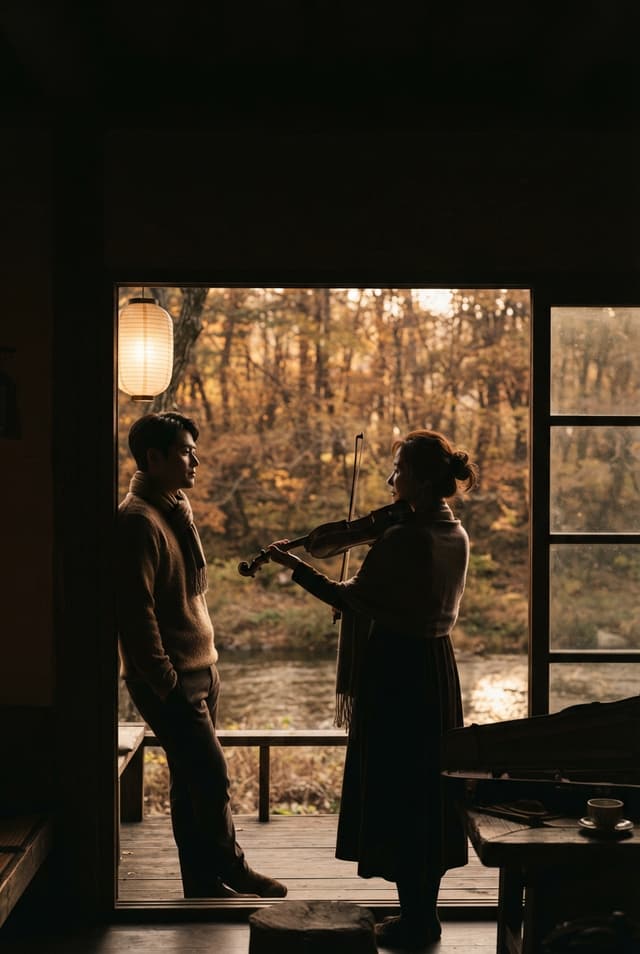 Woman of Autumn Days - 1